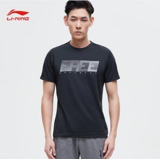 LI-NING 李宁 ATSP043 男士短袖T恤