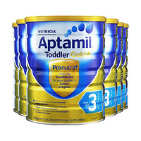 Aptamil 爱他美 金装 幼儿配方奶粉 3段 900g 6罐