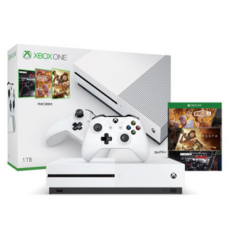 18日0点：微软（Microsoft）Xbox One S 1TB 家庭娱乐游戏机 动作冒险套装