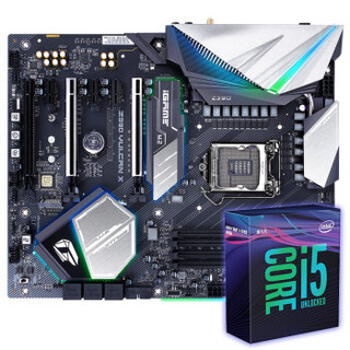 iGame Z390 Vulcan X主板 英特尔i5-9600K 板U发烧游戏套装/主板 CPU套装