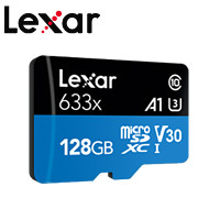 Lexar 雷克沙 633x MicroSDXC A1 UHS-I U3 TF存储卡 128GB