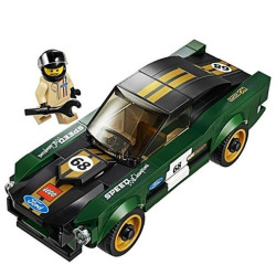 LEGO 乐高 超级赛车系列 75884 1968款福特野马