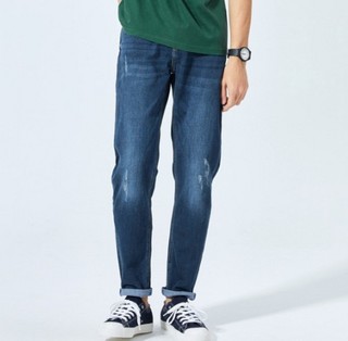 Semir 森马 11038241303 男士修身牛仔裤