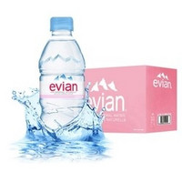 evian 依云 天然矿泉水 330ml*24瓶