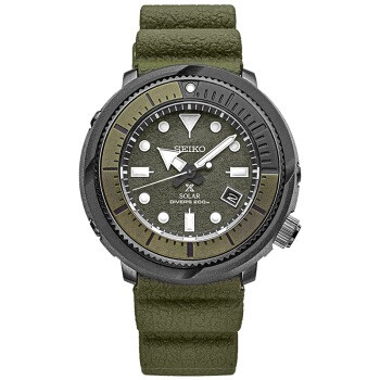 京东PLUS会员：SEIKO 精工 PROSPEX Street Series SNE535P1 男士太阳能潜水腕表