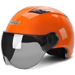 Andes HELMET 电动摩托车头盔 橙色