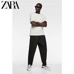 ZARA 新款 男装 纹理短袖 T 恤 01608411251