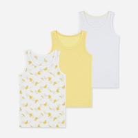 优衣库 UNIQLO 优衣库 婴儿网眼背心 3件装