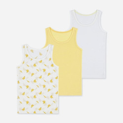 优衣库 UNIQLO 优衣库 婴儿网眼背心 3件装