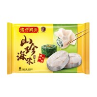 湾仔码头 山珍海味-鳕鱼荠菜水饺 600g 36只 *14件