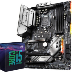 msi 微星 MAG Z390 TOMAHAWK 战斧主板 + intel 英特尔 i5-9600K 盒装处理器 套装