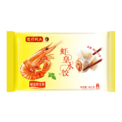 湾仔码头 虾皇水饺 600g （38只）