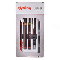 京东PLUS会员：rOtring 红环 专业绘图针管笔+自动铅笔 套装(0.1,0.2,0.3)