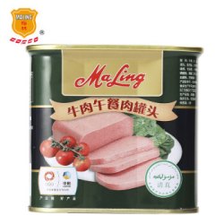中粮梅林 牛肉午餐肉罐头 340g *13件