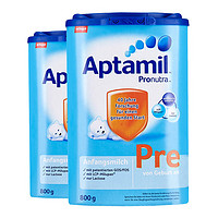 Aptamil 爱他美 婴幼儿奶粉 Pre段 800g*2