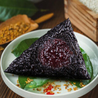 呆呆兔 乌米豆沙粽子 100gx4只