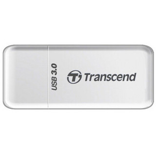 Transcend 创见 TS-RDF5W TF/SD二合一 读卡器 白色