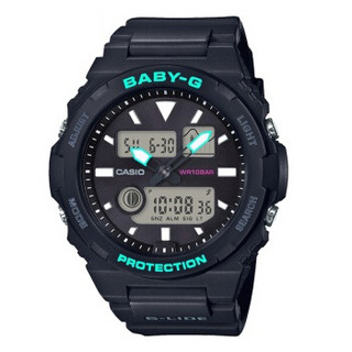 CASIO 卡西欧 BAX-100系列 BAX-100-1A 女士石英手表