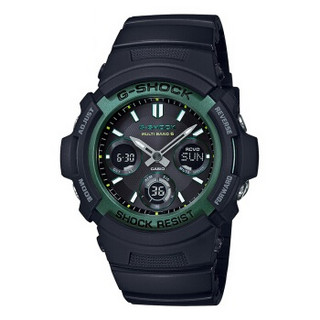 CASIO 卡西欧 G-SHOCK系列 AWG-M100SF-1A3PR 男士石英手表