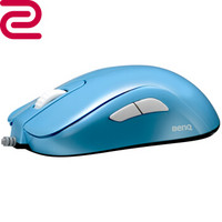 ZOWIE GEAR 卓威 奇亚 S1 DIVINA Blue 电竞游戏鼠标 (蓝色、有线、121mm-130mm)
