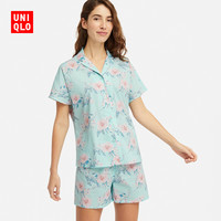 优衣库 UNIQLO 优衣库 417017 女款短袖睡衣套装