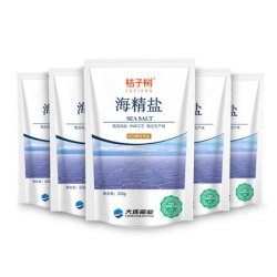 桔子树 未加碘海精盐（不添加抗结剂） 225g*5包 *13件