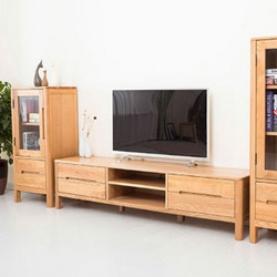 TIMI 天米 日式白橡木电视柜 1.5米 原木色