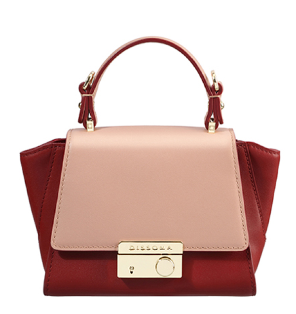 商品dissona 百搭单肩包简约女包斜挎包牛皮手提包包 8164as4901r01