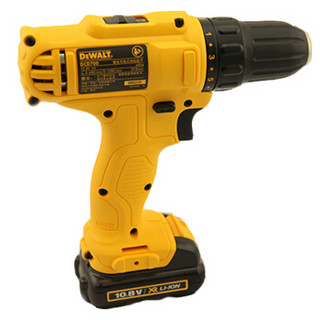 DEWALT 得伟 DCD701C1-A9 锂电池版10.8V充电式手电钻 (黄色)