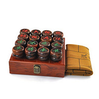 大红酸枝红木象棋（棋子直径4.8厘米）商务木盒
