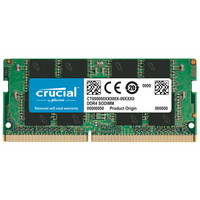 crucial 英睿达 DDR4 2666MHz 笔记本内存 8GB