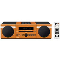 Yamaha 雅马哈 组合音响 对应CD/USB/FM・AM广播/Bluetooth 音频时钟 橙色 MCR-B043