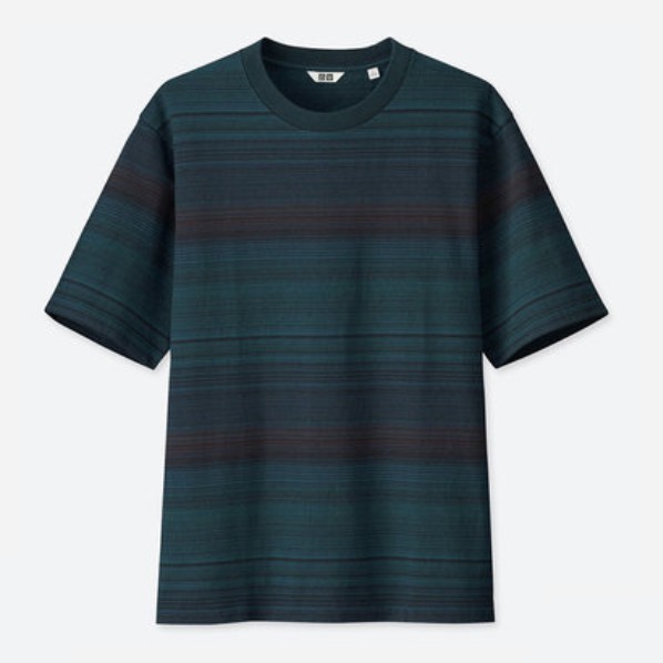 UNIQLO 优衣库 设计师合作款 415510 男士条纹T恤