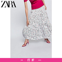 ZARA 新款 女装 花朵长裙 07646032250