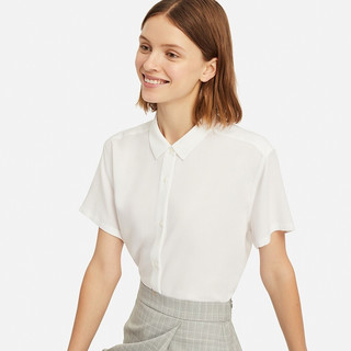 UNIQLO 优衣库 女士短袖衬衫 414141
