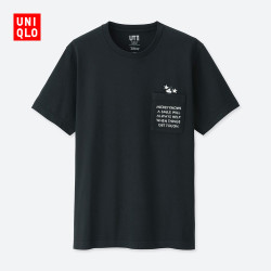 优衣库 男装  DPJ印花T恤 417407 优衣库UNIQLO