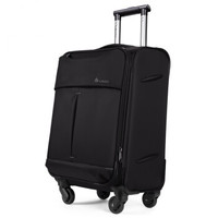 VIHUS 威浩 商务拉杆箱行李箱旅行箱男女万向轮密码箱布箱 8786B-26英寸黑色