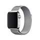 新视界 苹果表带 Apple watch1/2/3/4代通用 （米兰尼斯不锈钢）（两色两尺寸可选）