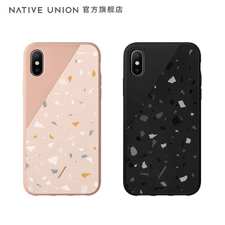 NATIVE UNION Clic Terrazzo 大理石苹果手机壳 (粉色、iPhone XS Max)