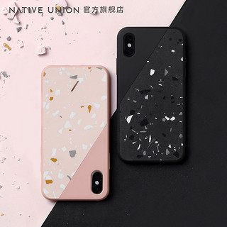 NATIVE UNION Clic Terrazzo 大理石苹果手机壳 (粉色、iPhone XS Max)