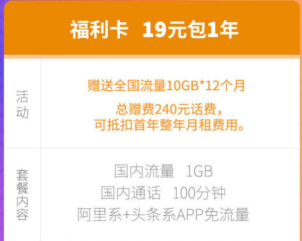 首年免年费:中国联通 宝卡 11GB流量/月 19元月租 券后9元包邮 值值值-买手聚集的地方
