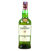 THE GLENLIVET 格兰威特 12年 单一纯麦芽威士忌 700ml