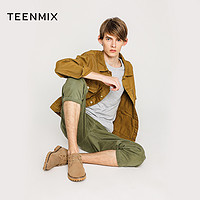 Teenmix 天美意 BG021AM9 男士休闲皮鞋