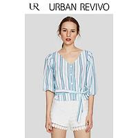 URBAN REVIVO YU10S2BN2001 女士衬衫