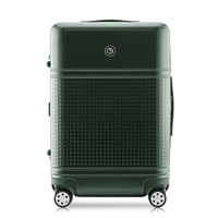 goldlion 金利来 拉杆箱静音万向轮男士女士大容量旅行箱密码锁行李箱 20英寸 ML8574004-1160 绿色