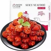 PLUS会员：RedChef 红小厨 麻辣小龙虾虾尾  252g 30-40尾