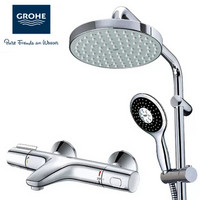 GROHE 高仪 34227002+26107000+26452000 恒温花洒套装