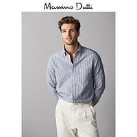 Massimo Dutti 00114015812 男士休闲长袖衬衣