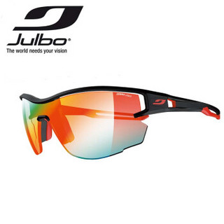 Julbo Aero J483 户外自动变色眼镜 (3114 黑/红-斑马)