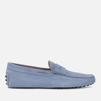 TOD'S 托德斯 Gommino系列套脚平底男士休闲鞋乐福鞋 light blue UK 5